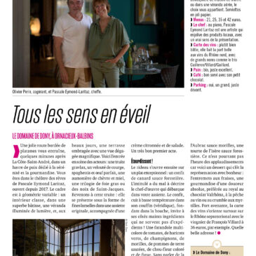 Le Domaine dans Les Affiches de Grenoble et du Dauphiné